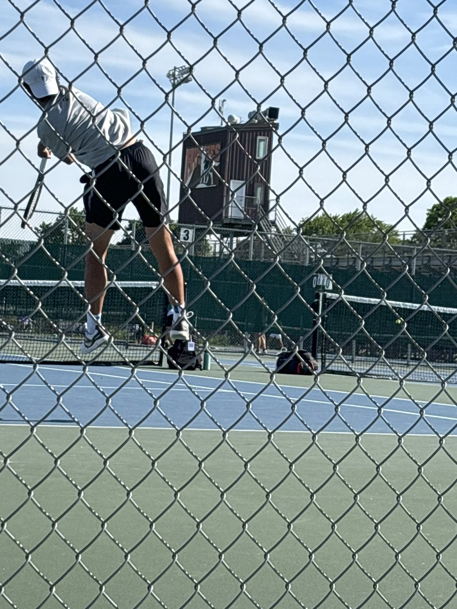 Tiernan wins his first round. 6-3, 3-6, 11-9.  Up against the top seed next round.