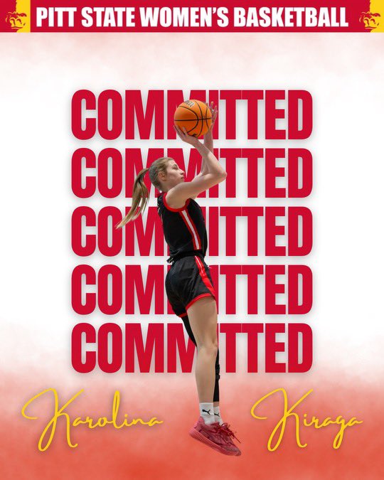 AAO Flight Girls Basketball (@flightaaogbb) on Twitter photo Congratulations to 2025 G Karolina Kiraga on her commitment to <a href="/GorillasWBB/">Pitt State Women's Basketball 🏀</a> !!
#DevelopmentU #FlyWithUs Congratulations to 2025 G Karolina Kiraga on her commitment to <a href="/GorillasWBB/">Pitt State Women's Basketball 🏀</a> !!
#DevelopmentU #FlyWithUs