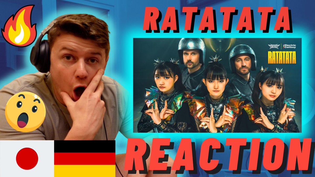 youtube.com/watch?v=_hupQn…
BABYMETAL x ElectricCallboy - RATATATA MV' - IRISH REACTION
#babymetal #electriccallboy #ratatata #irishreaction