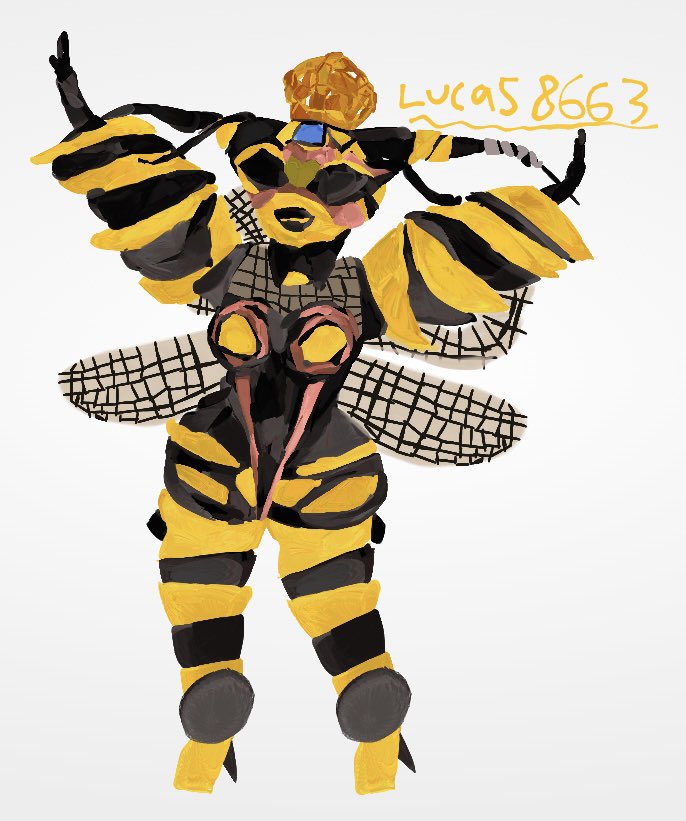 Lucas8663yt's tweet photo. More art! This one I’m rlly proud of
That being of pchela from tms Russia 4 

#maskedsingerrussia #pchelamask https://t.co/bgypwbUCKM
