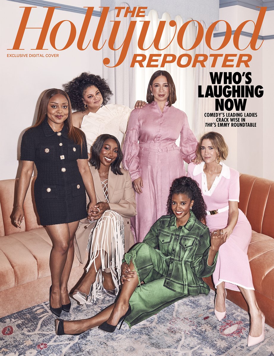 Who's laughing now? Quinta Brunson Michelle Buteau Ego Nwodim Maya Rudolph Renée Elise Goldsberry Kristen Wiig The Comedy Actress #THRRoundtable is here: thr.cm/H53kijf