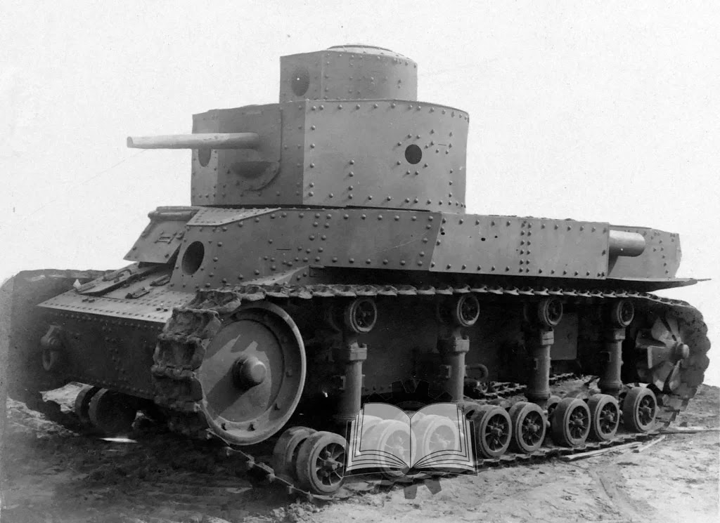 Development of maneuver (medium) tanks began in 1928 with work on the T-12 tank. The tank was reworked to improve the design and reduce the mass in 1930, with the new variant called T-24. #OTD in 1931 the project was cancelled in favour of the BT tank. #tanks #History