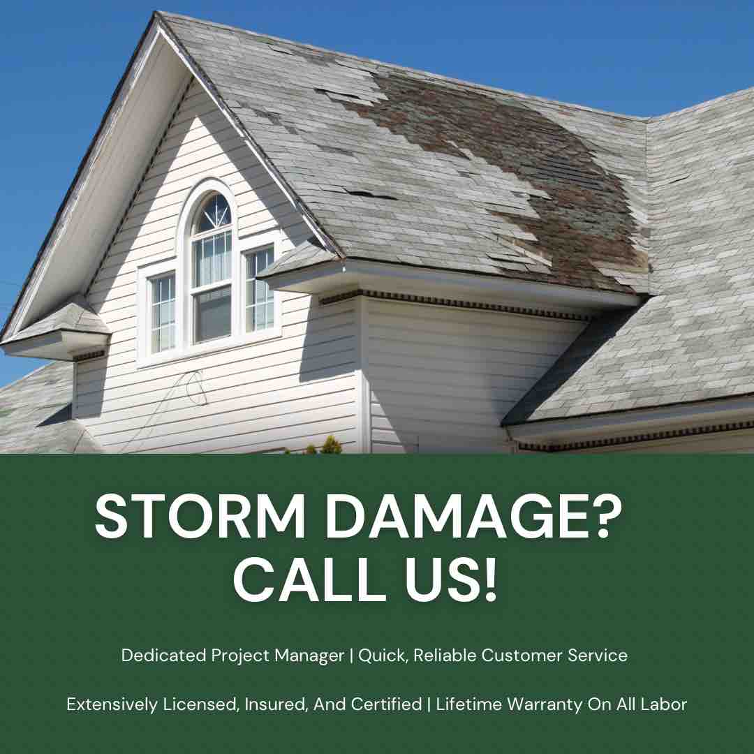 Is your roof showing signs of storm damage? Don’t wait any longer! Let the skilled professionals at M&M Roofing, Siding, and Windows evaluate the damage and bring back your peace of mind. Call us at (409) 727-8327 and let’s restore your roof to its former glory!