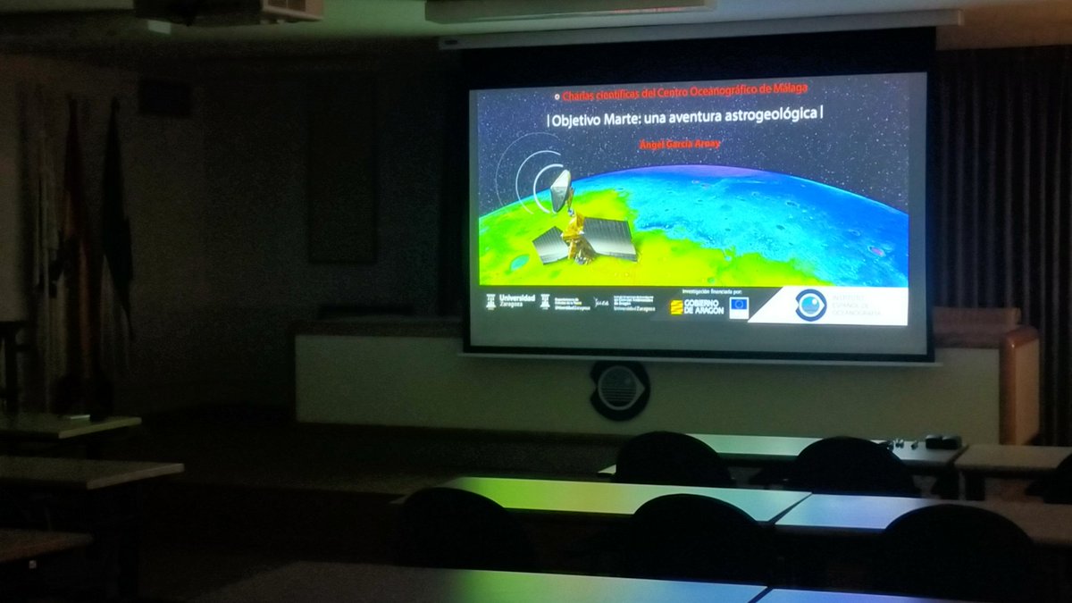 Mil gracias a mis compis de <a href="/gemar_ieo/">Geociencias Marinas (IEO)</a> 🌊 por haberme dado la oportunidad de compartir mi pasión por la Geología Planetaria y los resultados de mi investigación en el <a href="/IEO_Malaga/">IEO Málaga 🌊⛴️🐟🌡️🔬</a>  🚀💫🪐  #SinCienciaNoHayFuturo #DivulgaciónCientífica #Marte