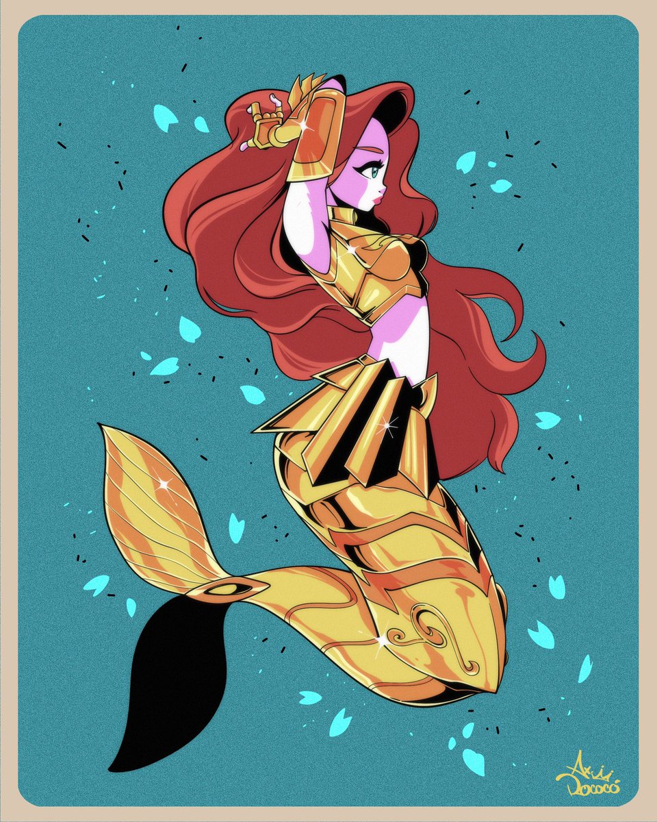 AxRococoart's tweet image. Ariel de Piscis // 20 Rt y subo a Virgo .
.
.
.
.
#ariel #piscis #arielsirenita #lasirenita #princesasdisney #disneyprincess #commission #nsfw #pinup #saintseiya