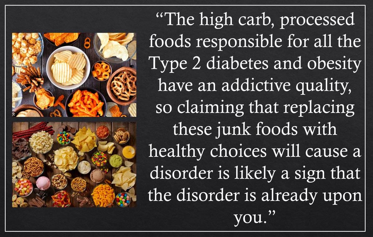 'Restricting' your diet by improving diet quality doesn't cause disorders, it removes them.