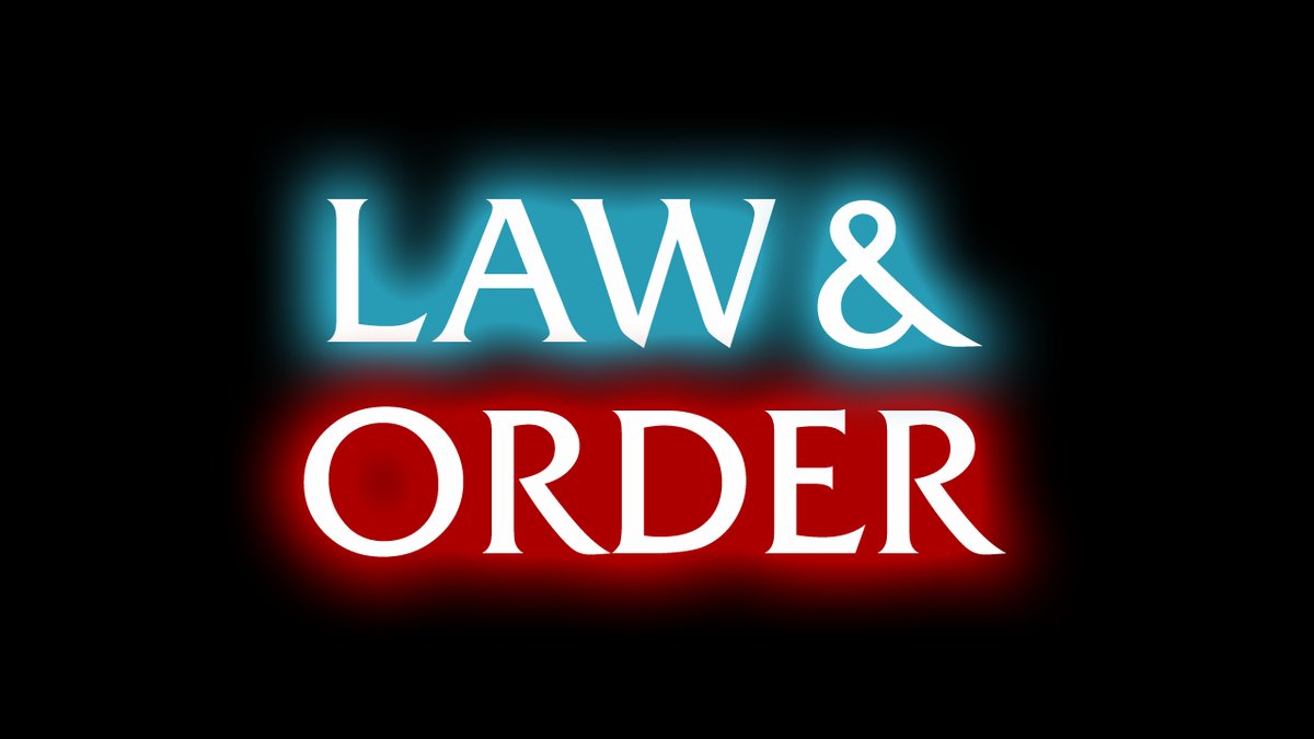 Muchos niños que crecimos en los 90's veíamos 'La Ley y el Orden' además de 'Matlock', dos series televisivas de NBC que nos hacían comprender la importancia de la ley.
Definitivamente debemos ser implacables. Law & Order. Ley y Orden en Honduras.