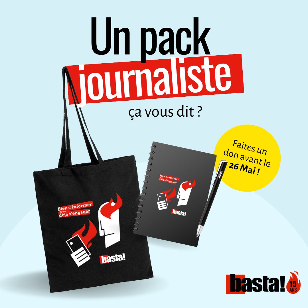 🔴 Objectif 2500 soutiens supplémentaires d'ici le 21 juin Pour donner de l’écho à celles et ceux qui portent de nouvelles voies, pour raconter les luttes sociales et environnementales, on a besoin de vous. Faites un don et participer au tirage au sort👇basta.media/don