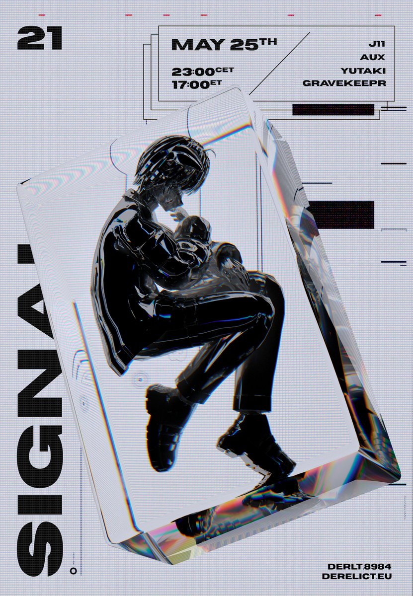 DERELICT_VR's tweet image. FOLLOW THE SIGNAL - 25.05.2024 :: THIS SATURDAY 23:00 CET / 5pm EST
Featuring:
@gravekeepr
@AuxVRc
@YutaKiVR
@j11dummy
-----------------
Web: derelict.eu
Group: vrc.group/DERLT.8984
Discord: join.derelict.eu