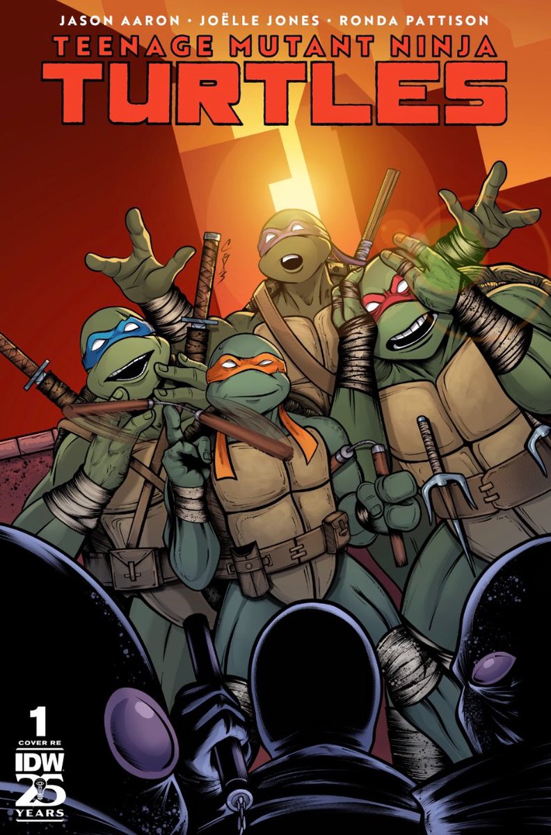 I still can’t believe this is a thing I get to say I’ve done now. If I never get to do another major cover in my life - I’m grateful to have played in the TMNT universe for even just a second. @kevineastman86 @IDWPublishing #tmnt #comicbookart #ArtistsOfTwitter