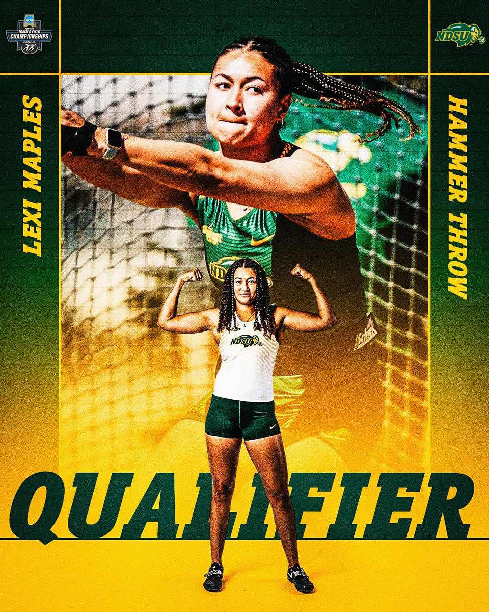 🇳🇿🔨 NCAA Championships Qualifier 🔨🇳🇿 𝙇𝙚𝙭𝙞 𝙈𝙖𝙥𝙡𝙚𝙨 is going to Eugene! She punched her ticket with an 11th-place finish in the hammer throw at the NCAA West Prelims!