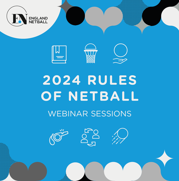 ENOfficiating's tweet photo. New webinar sessions added! 🤩

@EnglandNetball Head of Officiating Gary Burgess is hosting webinar sessions for the main updates of the 2024 Rules of Netball 📣

For access to the links to the webinar sessions head to the link below ⬇️

https://t.co/l8UKuyHikh https://t.co/9raH2FjEla