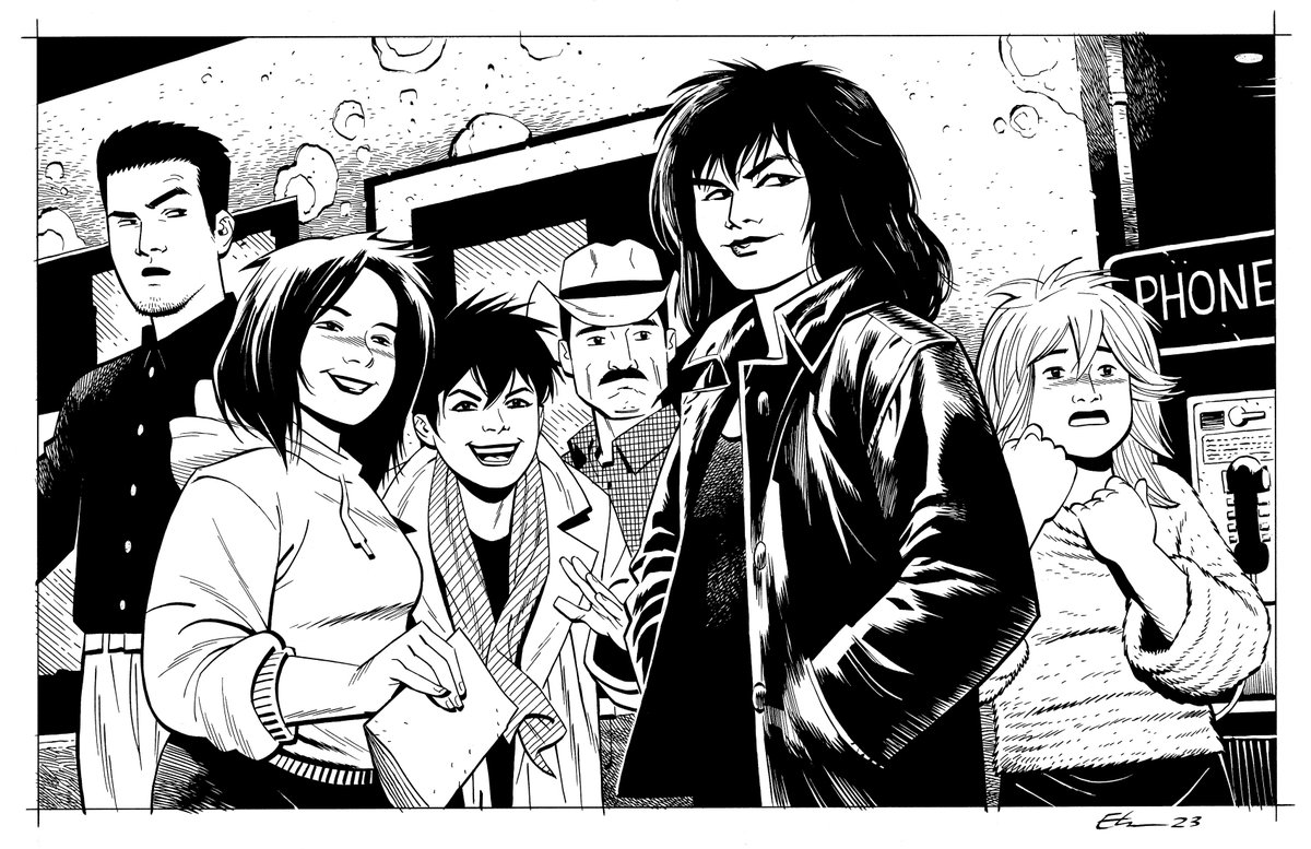 11x17 Love and Rockets Homage