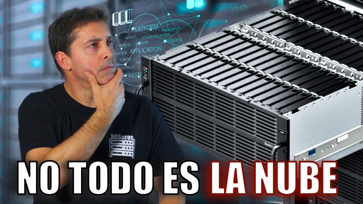 🔴 ¿Por qué usar la nube de Google, Amazon o Microsoft cuando todo eso podemos hacerlo con recursos propios? Te lo explico con un servidor HD6500 de @Synology instalado en un centro de datos en @TecnocraticaCPD ➡️ youtu.be/pwS1oeQp7Yg