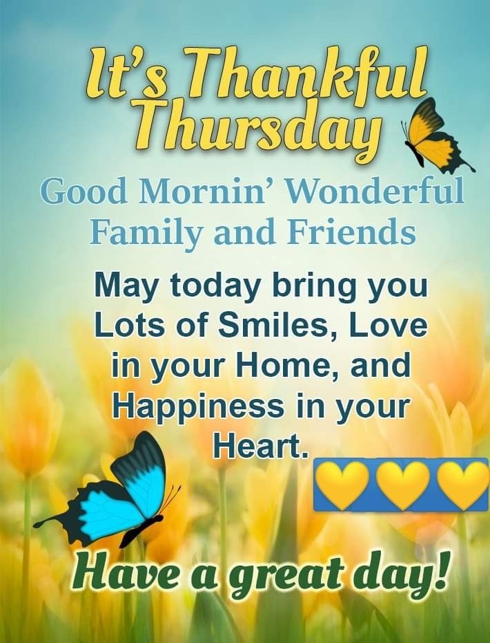 #ThankfulThursday 💕 Goodmornin y'all beautiful people at X Wishin y'all a blessed day w lots of LuV joy happiness togetherness all day long w ur family n friends #Amen 🇺🇸💁‍♂️💕