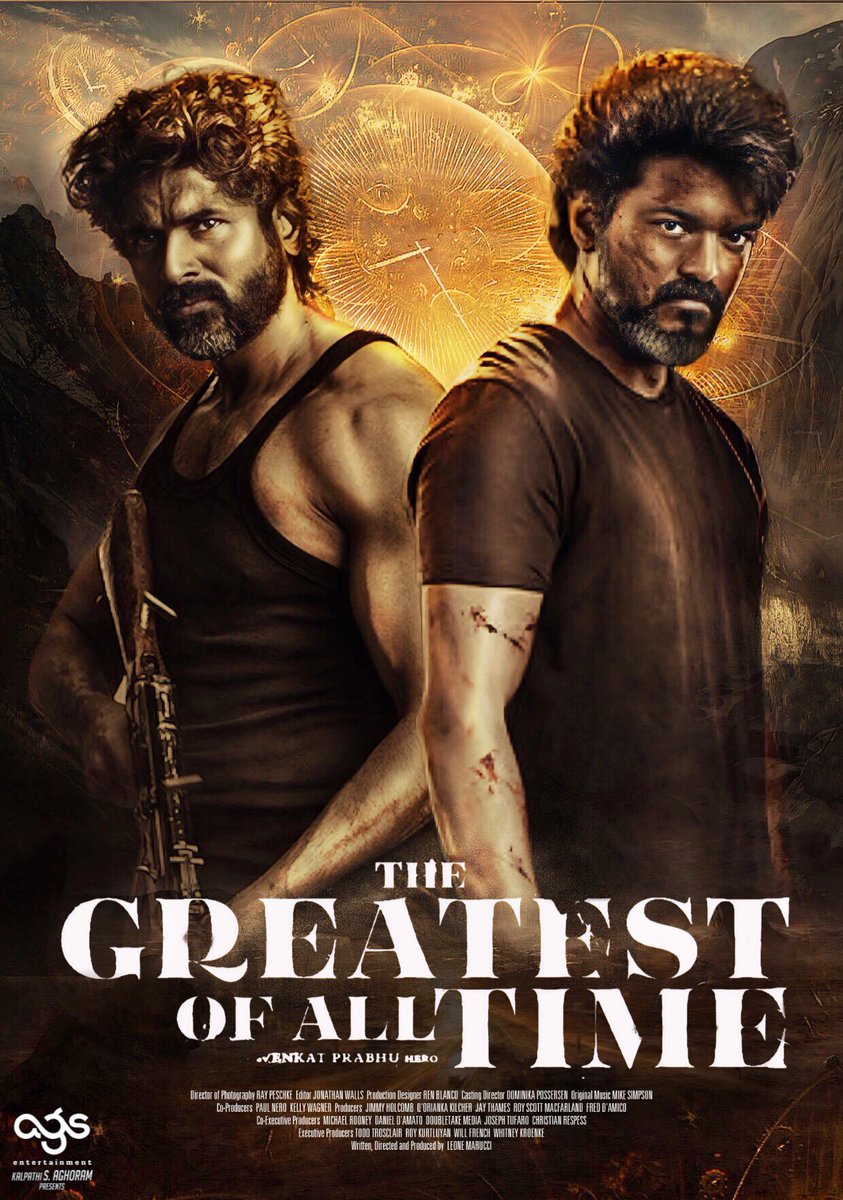 GOAT Fanmade Poster Ft. Thalapathy & Sivakarthikeyan🔥 #TheGreatestOfAllTime #TVKVijay #Leo @actorvijay