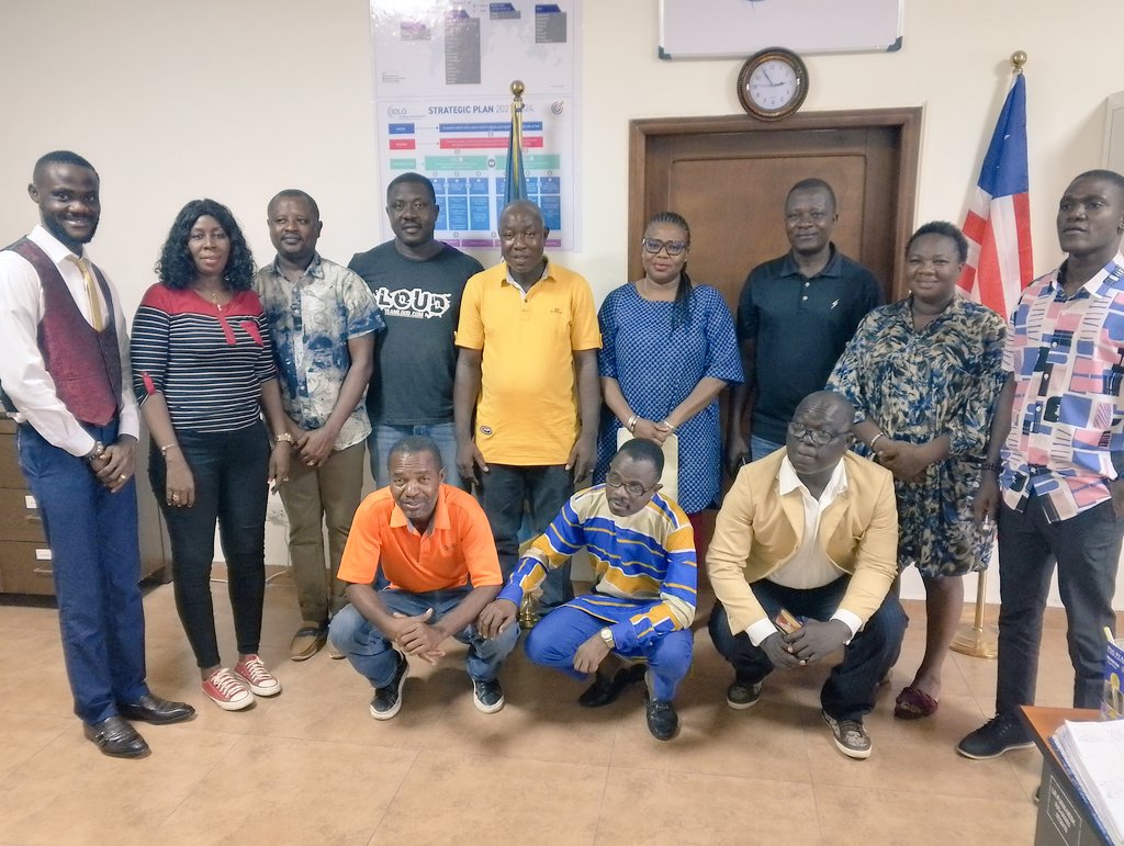 AmbGodsent's tweet photo. Today I represented my organization, @YugnetLiberia, a member of the Consortium of Trafficking and Child Labor in Liberia at a very strategic partnership meeting held in Monrovia. #PartnershipIsKey #YUGNET4ClimateJustice Monrovia https://t.co/aBWv6ebkGP