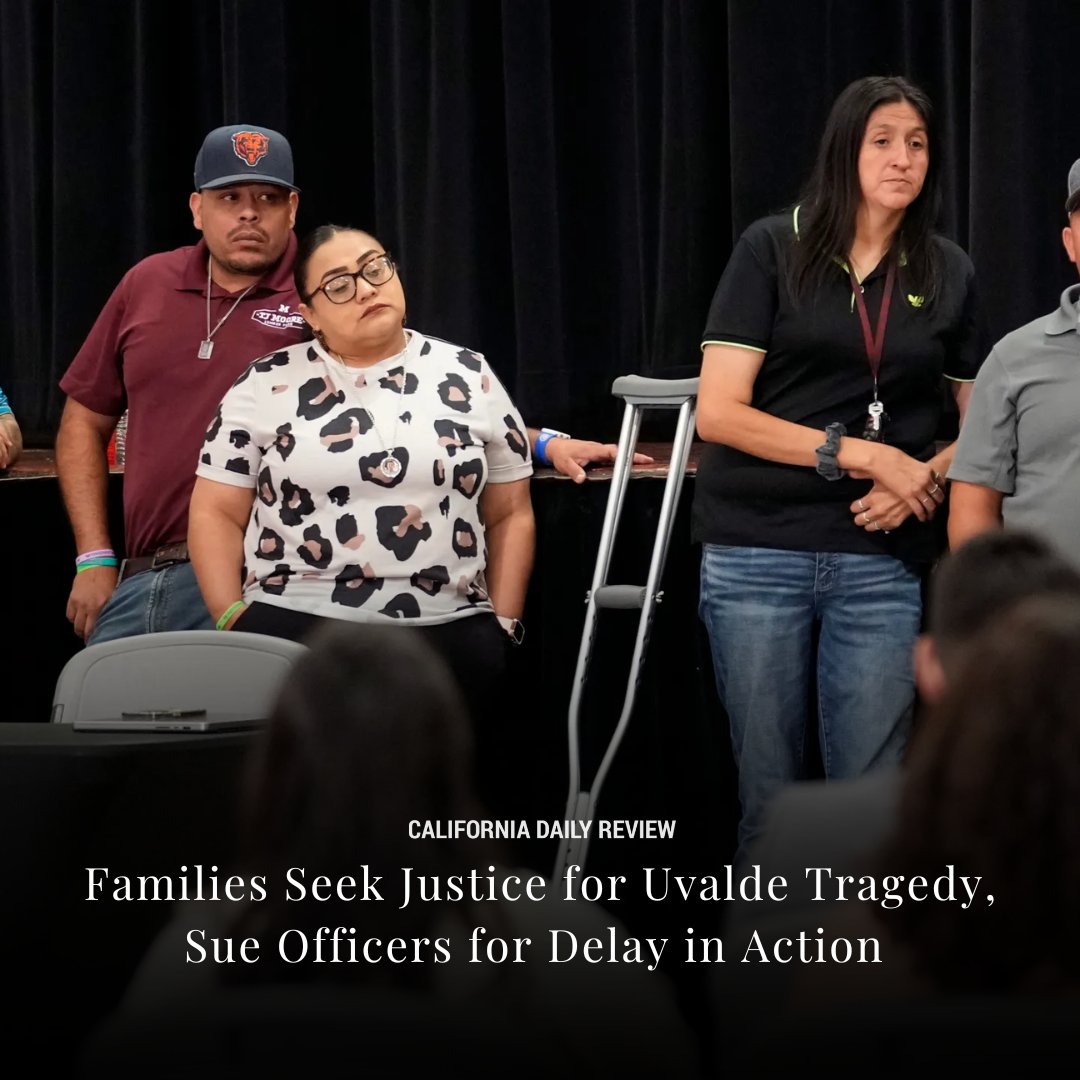 Uvalde shooting families sue TX DPS officers for delay. Settlement with city for change.

#californiadaily #UvaldeMassacre #Uvalde #UvaldeSchoolShooting #texas #dps #gun #prayforuvalde #prayforuvaldetexas #PrayForUvaldeTX #tragedy