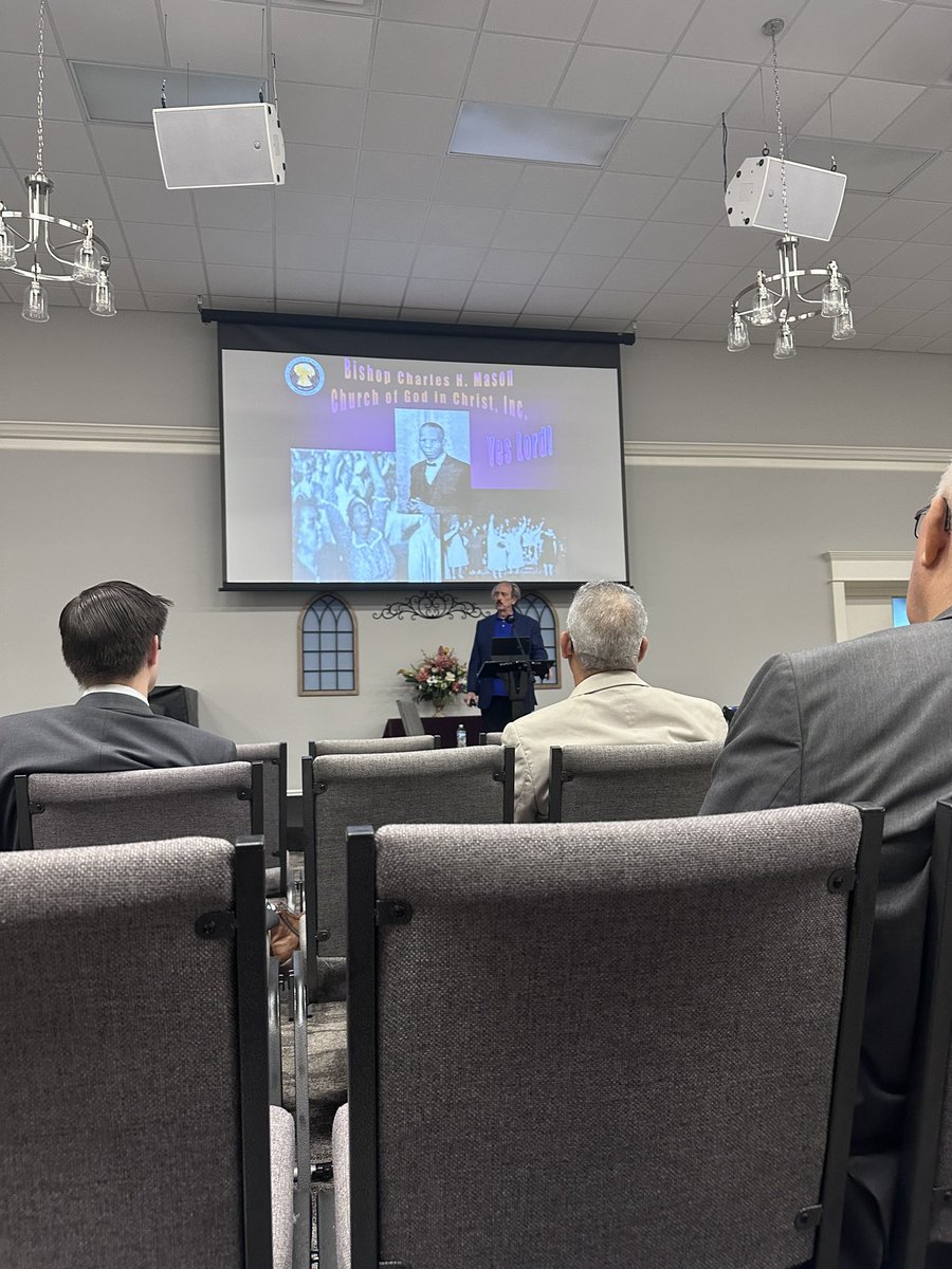 Another great meeting for the Historical Society of Church of God Movements! 

Dr. Harold D. Hunter presented a lecture on “Migrants Built Tomlinson Church of God Octagon.” A powerful reminder of those who played influential roles in building early Pentecostal denominations.