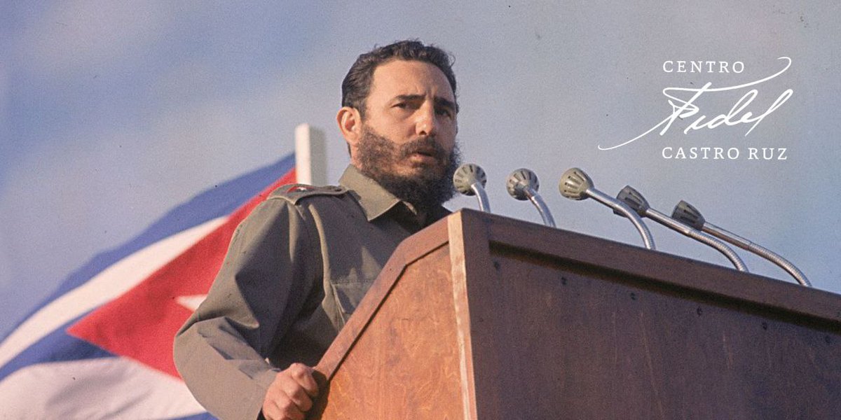 #Fidel:'Es preciso saber, recordar y conocer que una revolución es un proceso muy serio y trascendental en la vida de los pueblos (...) ; en un proceso revolucionario no se pueden cometer grandes errores, no se puede ni pestañear, porque los que pestañean pierden'.