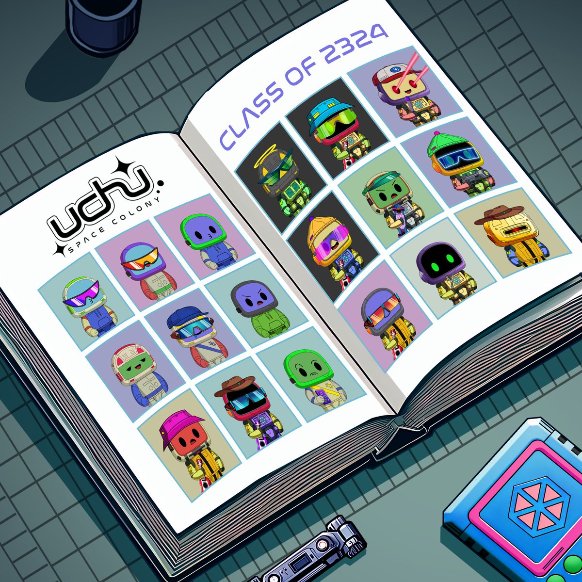 🚀 Begin transmission [May 23, 2324, UCHU Standard Time]...

Welcome Uchu Colony Class of 2324! The reveal is happening now.

Meet your Uchu at magiceden.io/marketplace/uc…