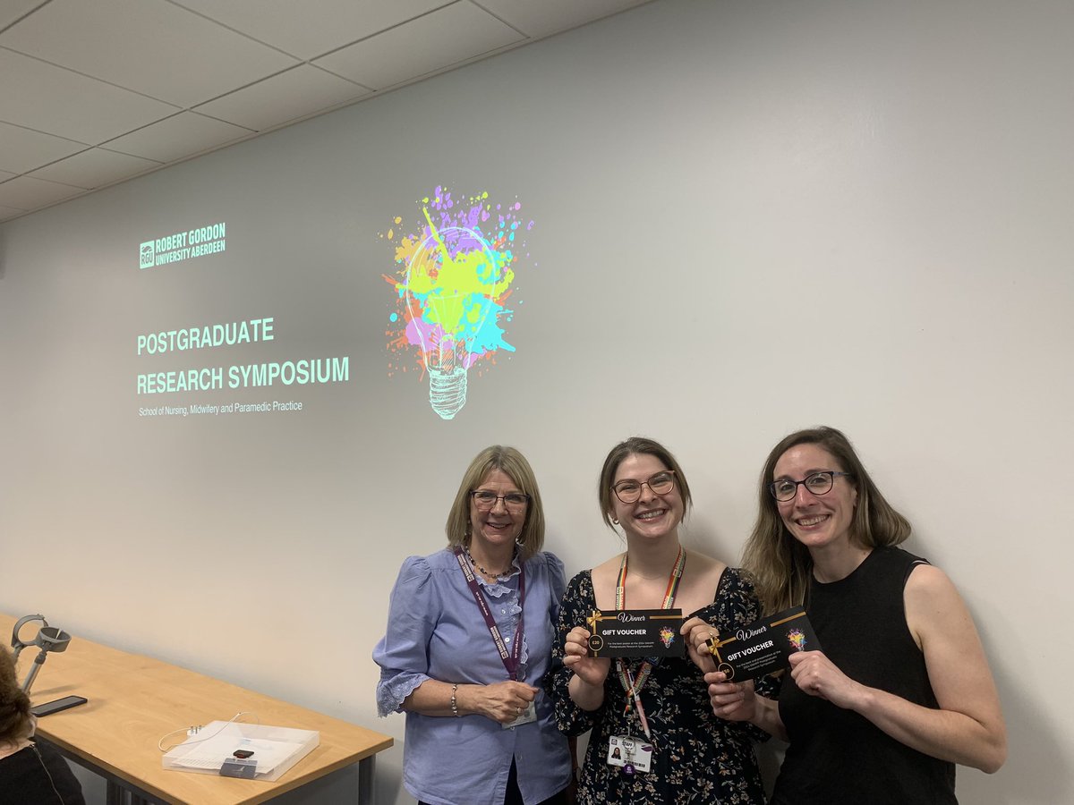 Dr Janyne Afseth (@janyneafseth) on Twitter photo Great to see all the fab research that has taken place and what is planned around the post graduate research symposium. And big congrats to <a href="/mariavelohig/">Maria Velo Midwife</a> and <a href="/CiaraMoloney5/">Ciara Moloney</a> on best oral presentation and best poster!!! @RGUNMandP Great to see all the fab research that has taken place and what is planned around the post graduate research symposium. And big congrats to <a href="/mariavelohig/">Maria Velo Midwife</a> and <a href="/CiaraMoloney5/">Ciara Moloney</a> on best oral presentation and best poster!!! @RGUNMandP