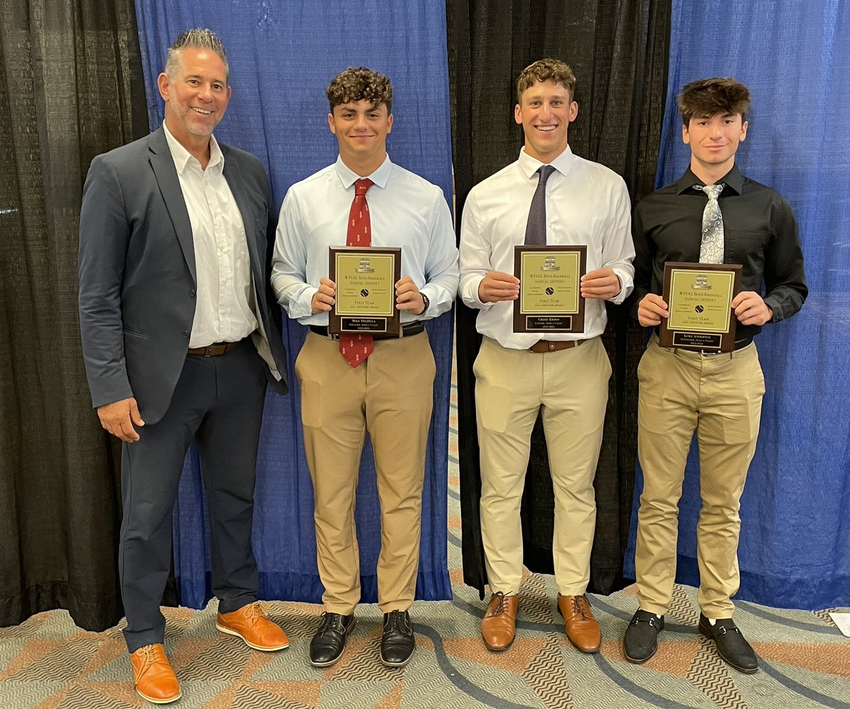 SV_Sports's tweet photo. Mike DelDuca, Creed Erdos, Luke Anderton, Bella Gross &amp; Lexie Hames were honored today at the 1st Team All @Big56Conference Banquet for ⚾️/🥎! Congratulations Mike, Creed, Luke, Bella, Lexie, their coaches, and all the other 1st Team All-Conference players that were celebrated! https://t.co/9rYfUh10Qc