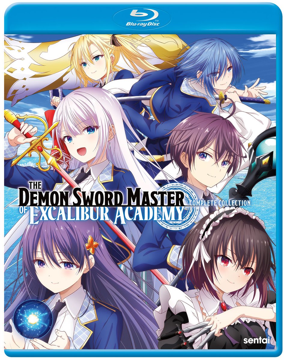 The Demon Sword Master of Excalibur Academy: Complete Collection Blu-ray. August 13. sentaifilmworks.com/collections/pr…