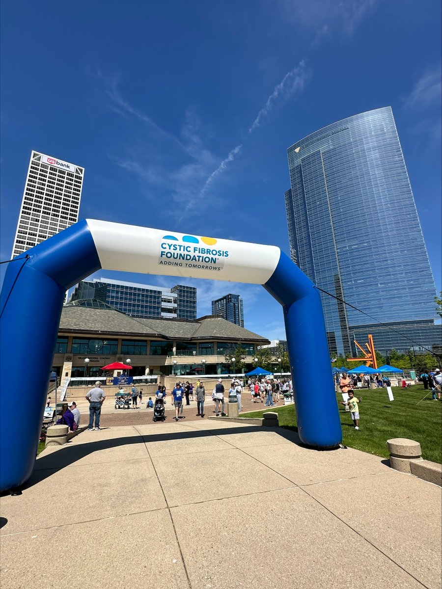 TMJ4's Tom Durian emceed the Cystic Fibrosis Foundation’s Great Strides Walk at the Milwaukee Lakefront Sunday the 19th. Hundreds of walkers and dozens of teams raised more than $135,000 towards a cure for CF.