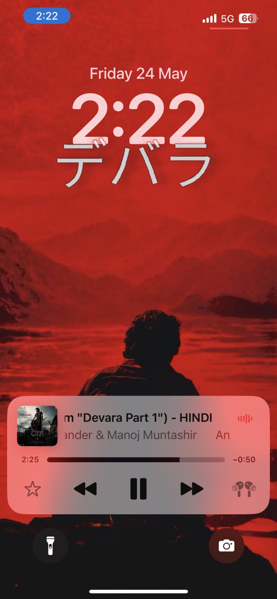 been listening to the #FearSong Hindi version non-stop, since 2 days.. personally, feel like Hindi lyrics are crazily good than Telugu.. 😭❤️‍🔥 

this makes me watch #DEVARA in Hindi 🤌🏻❤️‍🔥