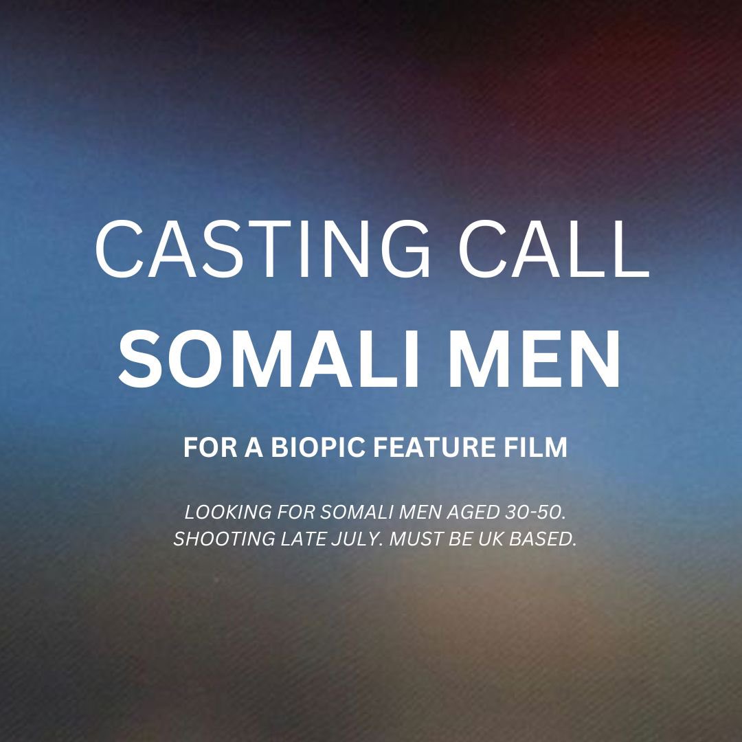 hellolucykenny's tweet photo. Casting people from the Somali community with the Kharmel Cochrane casting team for a biopic feature film.

To apply, please send your name, age, short bio and selfie to: hellolucykenny@gmail.com https://t.co/v96dNJVQ5e