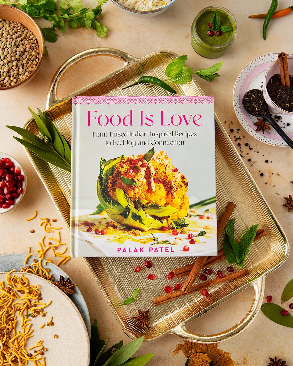 Harper360UK's tweet photo. Experience the magic of food with Food Is Love by @chefpalak! 🌱✨ Dive into plant-based, Indian-inspired recipes that evoke joy, comfort, and nostalgia. From Braised Vegetable Dal to Peach Cardamom Buttermilk Cake, each dish is a journey of love and connection. 🥘❤️ https://t.co/ajyDiMidk1