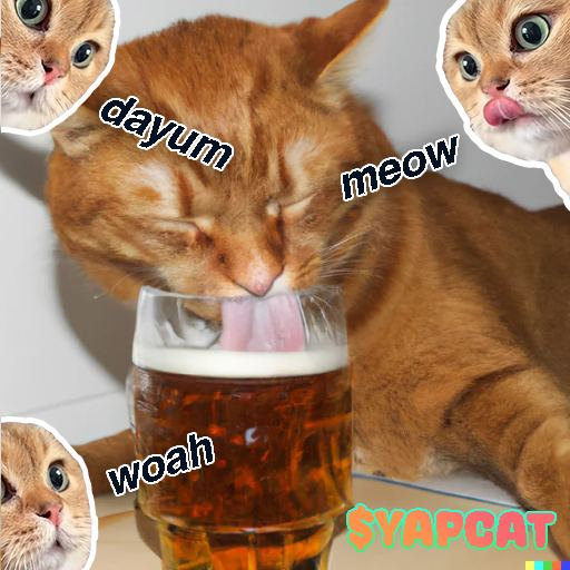 YapCatSol's tweet photo. @Martolexx @tapswapai @beercoinmeme Why verify hoooman, wen can verify drunken kitty? #QuitYappin https://t.co/07SgXz8GJ9