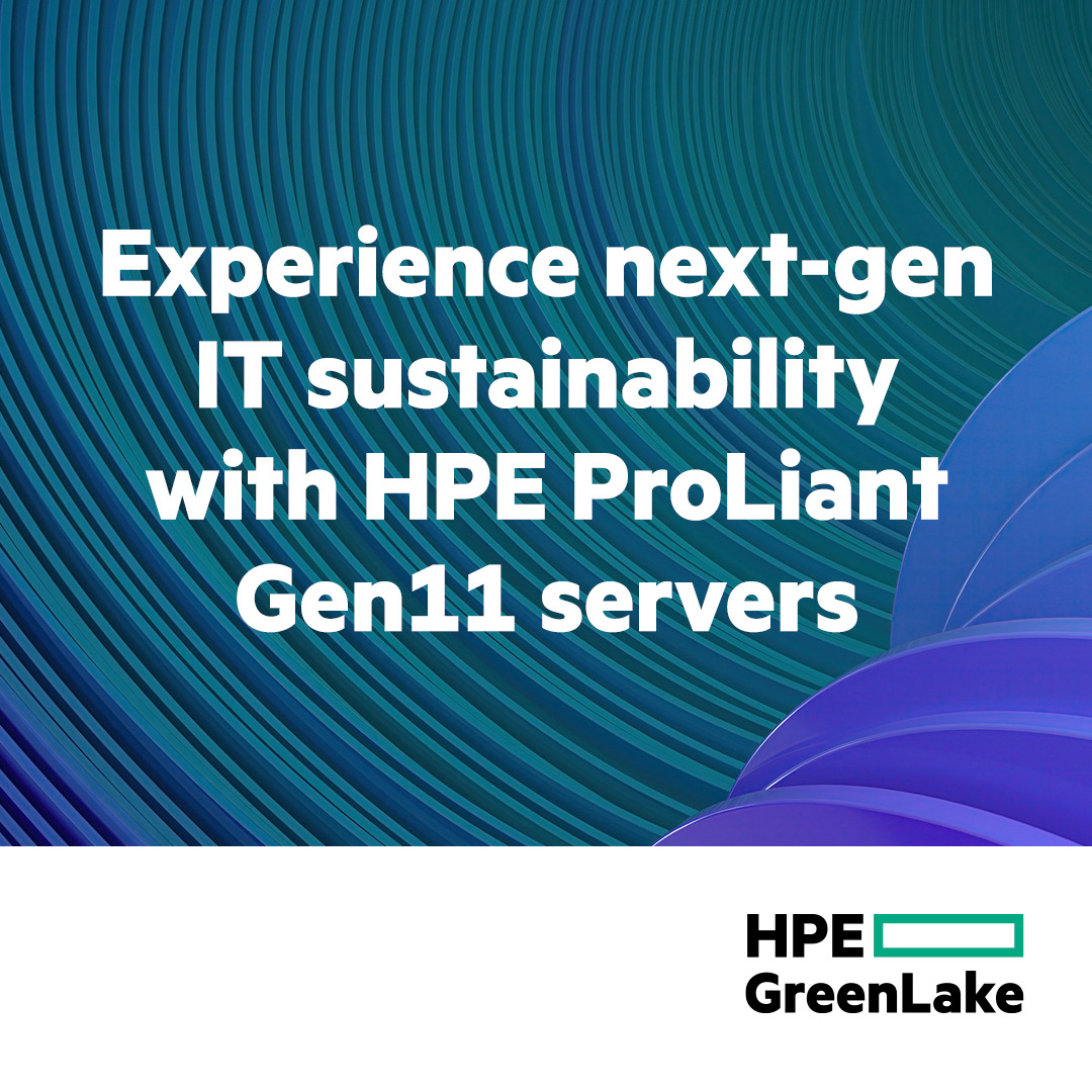 HPE_Compute's tweet image. Why does #ITsustainability matter, and how can your team reduce IT impact on the environment? @esg_global report summarizes the effects of reduced power consumption and increased performance – and the #HPECompute solutions that support sustainable IT hpe.to/6018dI9uI