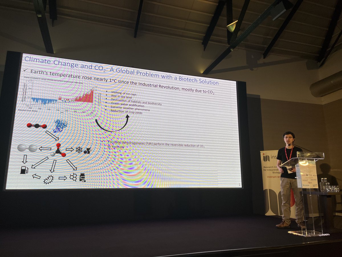 Three talks selected from abstracts at the #IBSBC2024 show work with electron microscopy, NMR and crystallography technologies
Maria Del Rosario Fernandez Fernandez @NanoCINN  
Angela Sofia Tino @cerm_cirmmp 
Guilherme Vilela Alves @fct_pt