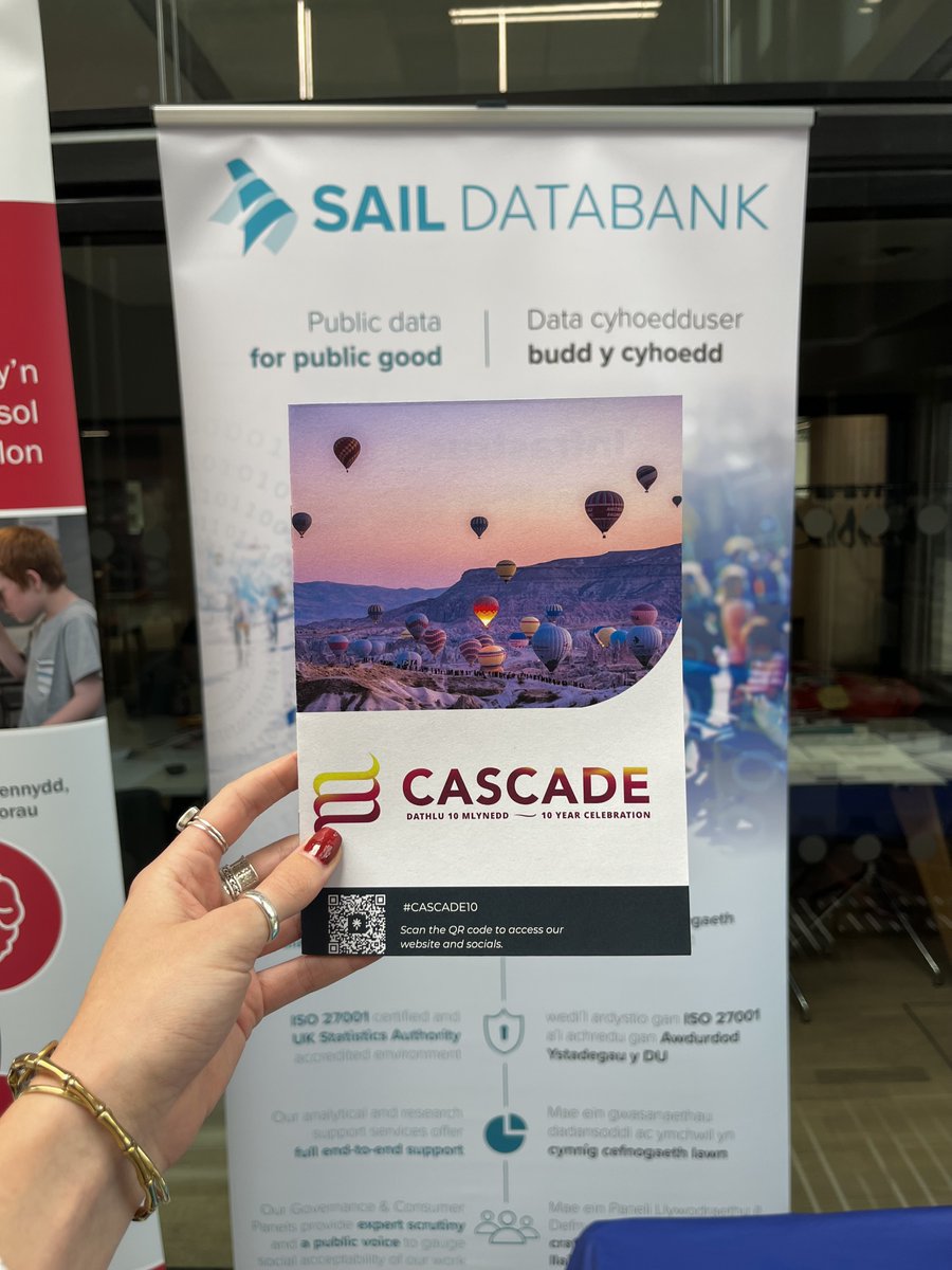 SAILDatabank's tweet photo. An inspiring day at @CASCADEresearch's 10th Year Anniversary Celebrations ⭐️👏 Great to be involved & to see the incredible collaborative impact!
#CASCADE10 https://t.co/UTzrCfizpf