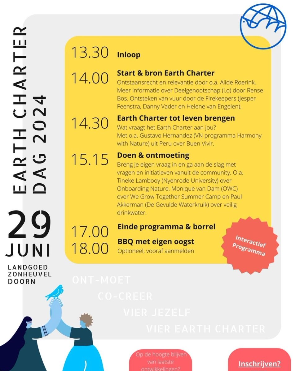 Doe mee! De jaarlijkse viering van het Earth Charter 🌎 We zien elkaar daar graag weer. Kijk voor info en aanmelden op: worldconnectors.nl/agenda #stem #HandvestvandeAarde #SDGs2030 #commonfuture