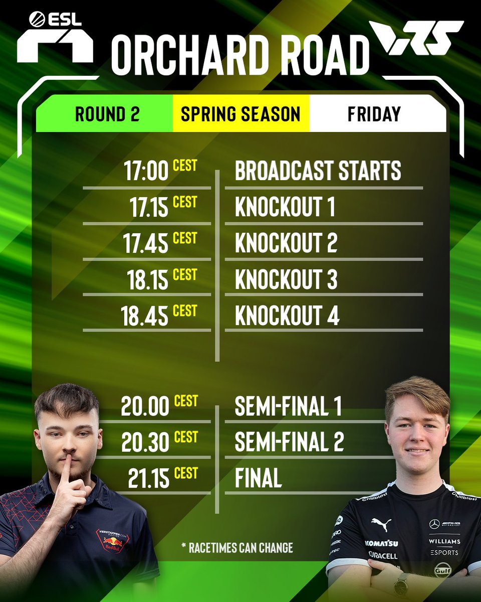 Round 2 is 𝐉𝐔𝐒𝐓 around the corner 🔄 Tomorrow at 17.00 CEST, the second round of the 𝐓𝐞𝐚𝐦 𝐂𝐡𝐚𝐦𝐩𝐢𝐨𝐧𝐬𝐡𝐢𝐩 is starting! 🏆 Can @WilliamsEsports keep up... or will someone else climb to the 𝐭𝐨𝐩? 👀 Find out tomorrow 👇 brnw.ch/21wK4HO