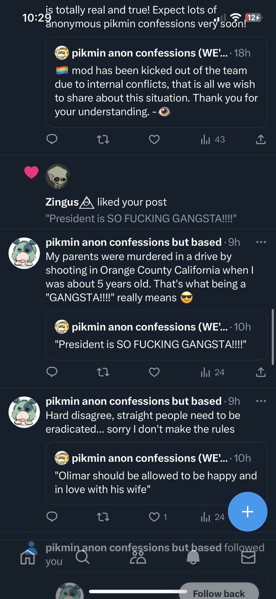 AnonymousPikmin's tweet photo. didnt you choose to hide the identity of the ppl who harassed us? when you could easily give that info out? we wont forget.. https://t.co/91V81byY0K