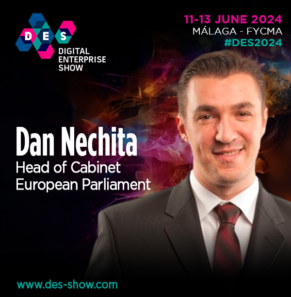 💥We are pleased to announce that Dan Nechita, Head of Cabinet of the @Europarl_EN  will be joining us as a distinguished speaker at #DES2024!

We look forward to seeing you at #DES2024!

👉des-show.com/visit/tickets-…
