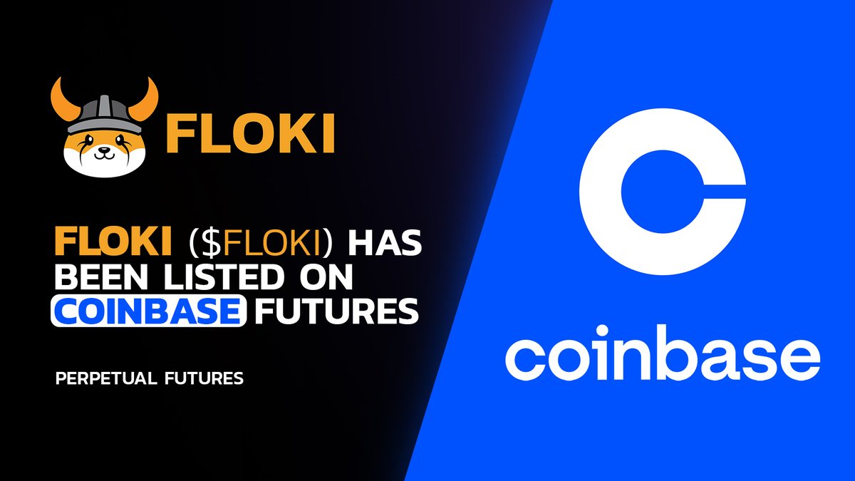 Coinbase has listed $FLOKI perpetual futures! @Coinbase is a highly  compliant and regulated exchange. It is also the biggest and most respected  crypto exchange in the US (by far!), and one of