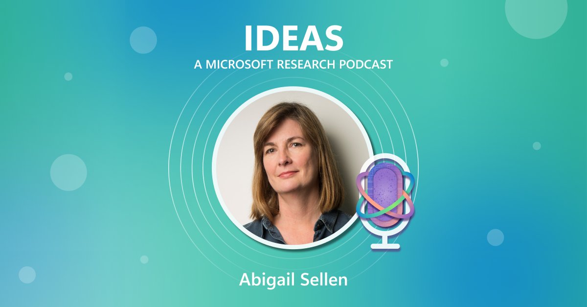 In this episode of “Ideas,” Lab Director Abigail Sellen explores the role of human values in human-centric AI design through the lens of the AICE initiative, a collective of interdisciplinary researchers studying AI, Cognition, and the Economy. msft.it/6018Ybdny