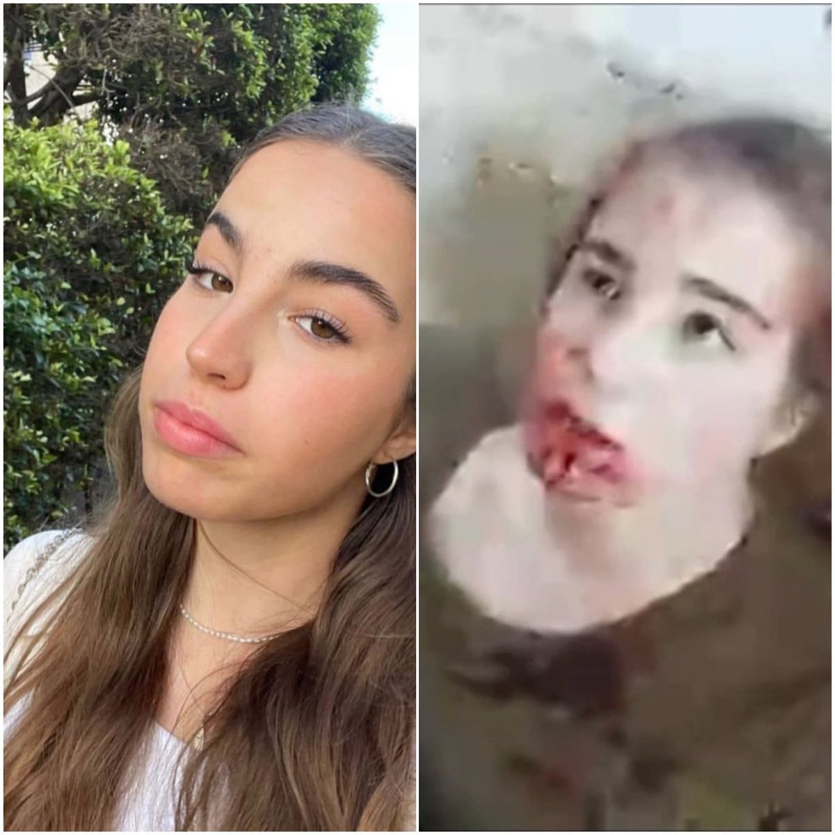 Spain 🇪🇸, Norway 🇳🇴, Ireland 🇮🇪! This is Agam Berger, Israeli girl in captivity of Hamas terrorists! Innocent Jewish girl, kidnapped, beaten and tortured by terrorists “freedom fighters”