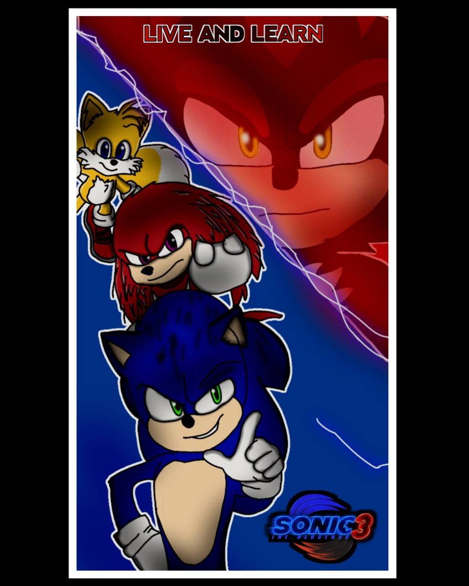 Sonic 3 Poster Fanart

#fanart #fanartwork  #art #artwork #drawing #draw #flipaclip  #artist #sonic #sonicthehedgehog #knuckles #tails #knucklesseries #sonicmovie #sonicmovie2 #sonicmovie3 #drrobotnik #idriselba #posterart #sonicart #sonicsatam #projectshadow #shadowthehedgehog