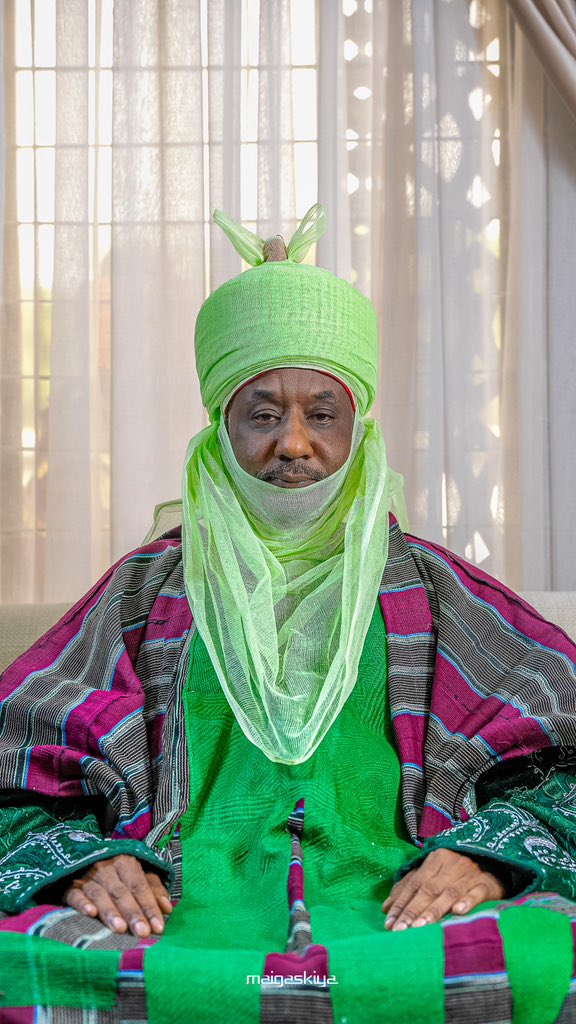 Imranmuhdz's tweet photo. BREAKING: Kano State Governor, Abba Kabir Yusuf, Officially announce the reinstatement of Khalipha Muhammadu Sanusi II as the emir of Kano.

He said, “I have approved the reappointment of Khalipha Muhammadu Sanusi II as the emir of Kano.” https://t.co/hq7dlgKpAX