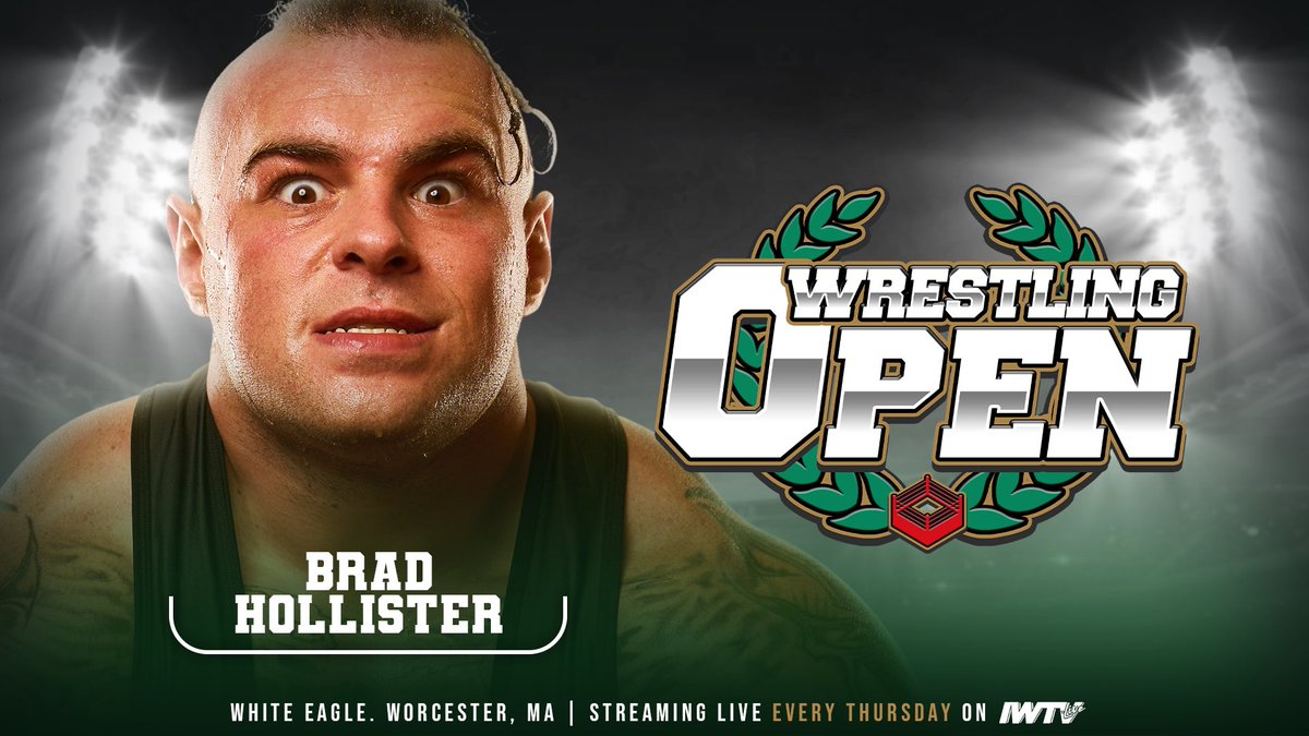 Can’t get enough of the Brad Hollister/Love, Doug/TJ Crawford drama? You’re in luck! The Wrestling Open Champion will address it all TONIGHT in Worcester! And we hear Love, Doug might be there, too… #WrestlingOpen