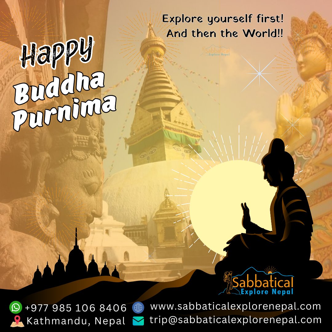 NepalSabbatical's tweet photo. What do you see inside yourself when you close your eyes?Stress or peace? Fear or joy?
If there is a reflection of peace and joy in the depths of the mind - the Buddha is nearby. 
A pure mind makes a lot of difference in life.
#buddhism #philosophy #consciousness #wisdom https://t.co/xSlKrGsJBk