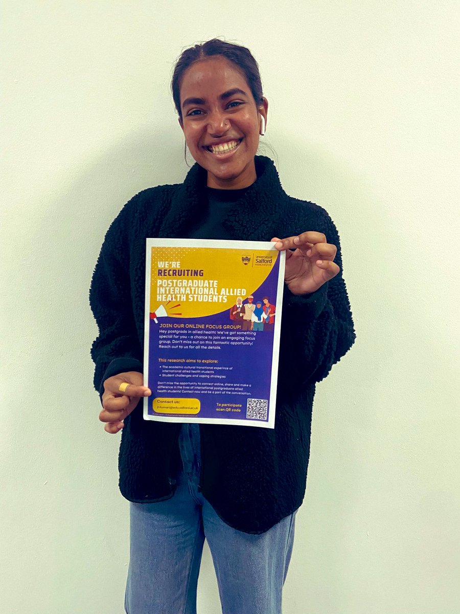 physioNikitaM's tweet image. My post grad learners are super  excited to begin participant  recruitment for their research projects. 
#ResearchIsFun #ClinicianTurnedAcademic 

(photos shared with consent)