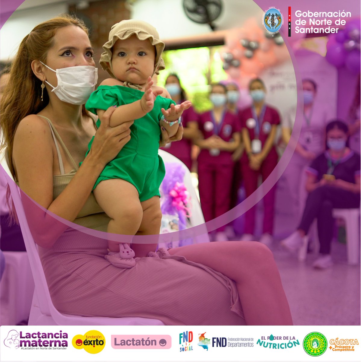alcaldiacacota's tweet photo. 🤱🏻Mamita Lactante que forma parte de la red de donantes del #BancoDeLecheHumana de la E.S.E Erasmo Meoz del departamento Norte de Santander, que ha beneficiado a cientos de recién nacidos hospitalizados 🤍 #Lactatón @Fundacion_Exito @gobernorte #ConLasGoticasNutrimosVidas https://t.co/5KEI6VeEzc
