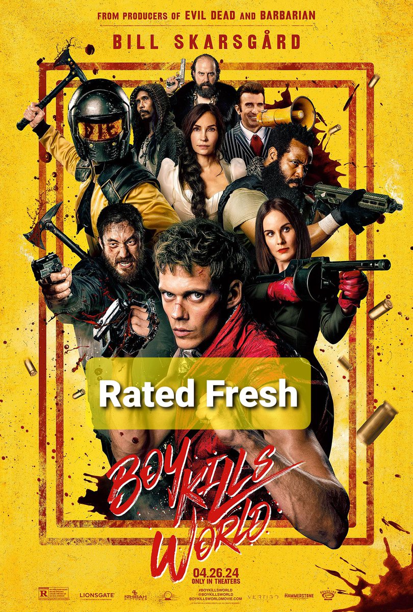 #BoyKillsWorld 3 & 1/2 out of 5 #MovieReview #RatedFresh